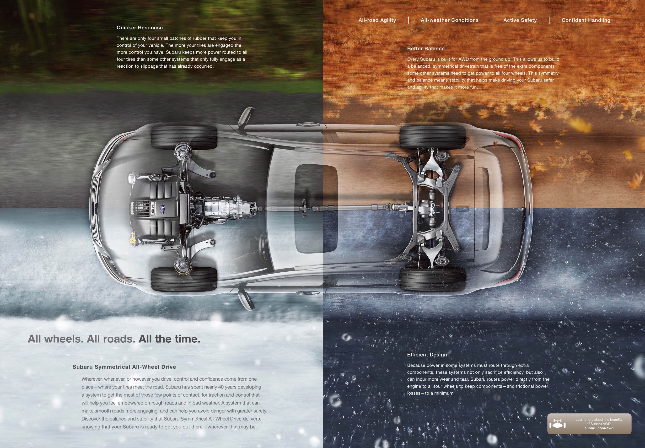 2011 Subaru Tribeca Brochure Page 2